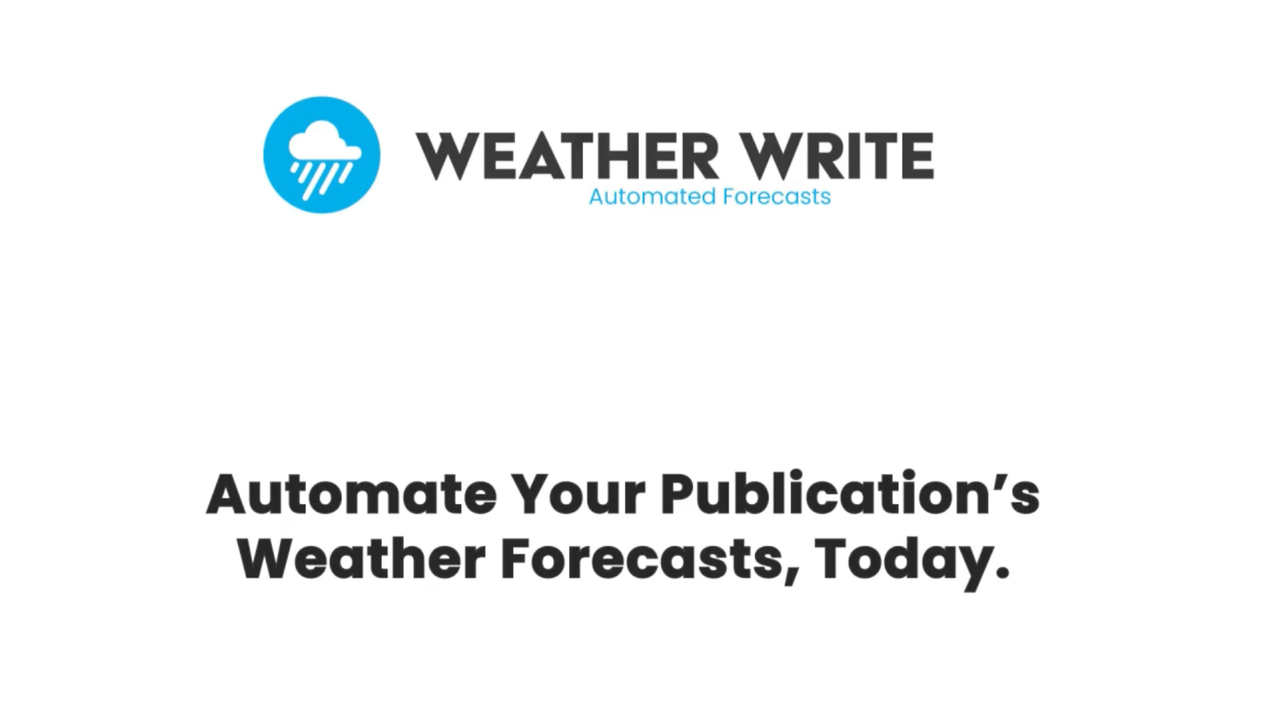 WeatherWrite - Automated Weather Reports | weatherwrite.com