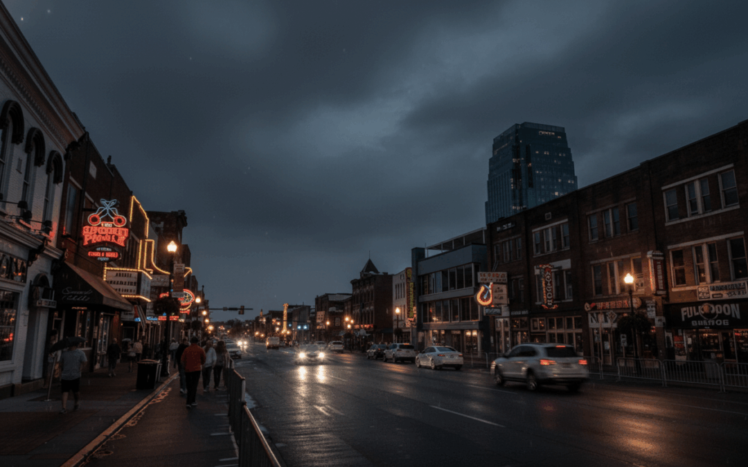 11/7/25: Surprise Heavy Rainfall Hits Franklin Tonight After Drier Day