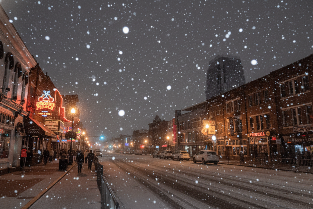 WeatherWrite Snow Night