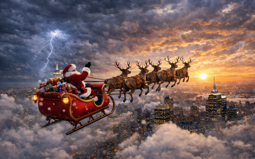 12/24/25: Nashville Sees Clear Christmas Eve Sky, Perfect for Santa’s Flight!