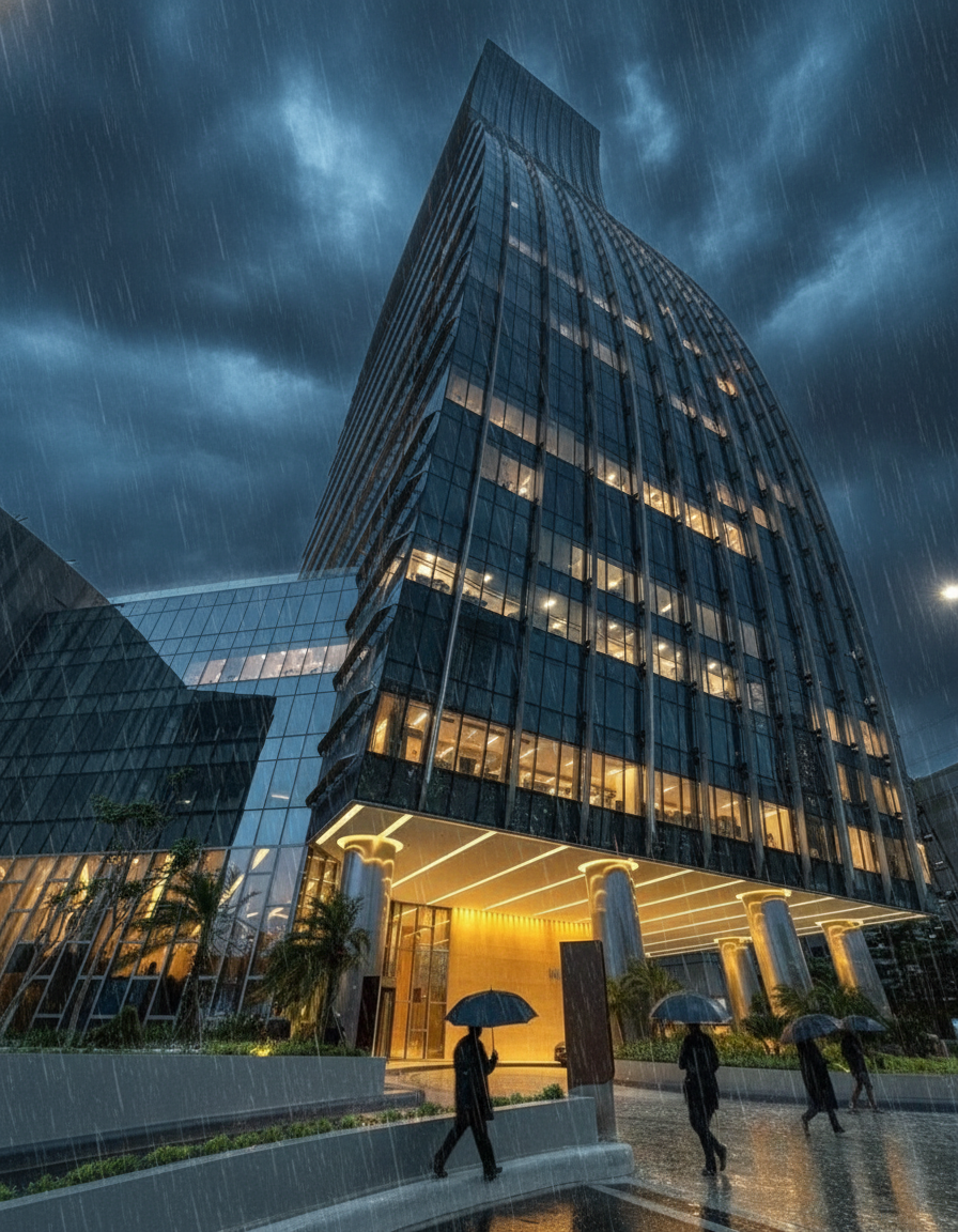 WeatherWrite Rain Night